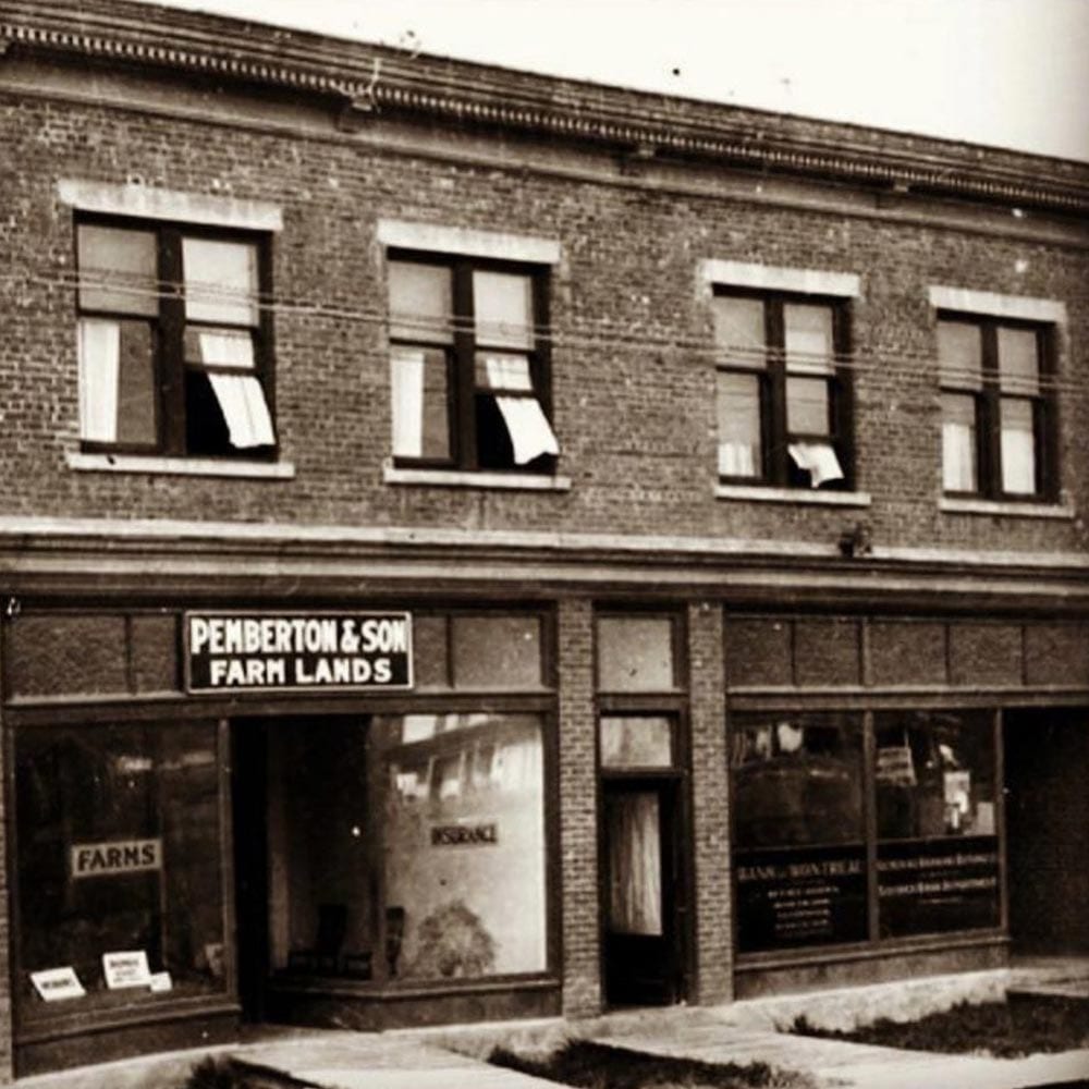 The building that houses Harry & Sons today, standing since 1920